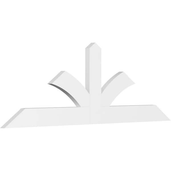 Ekena Millwork Richland 84 in. W x 28 in. H x 2 in. D Signature Polyurethane Bracket