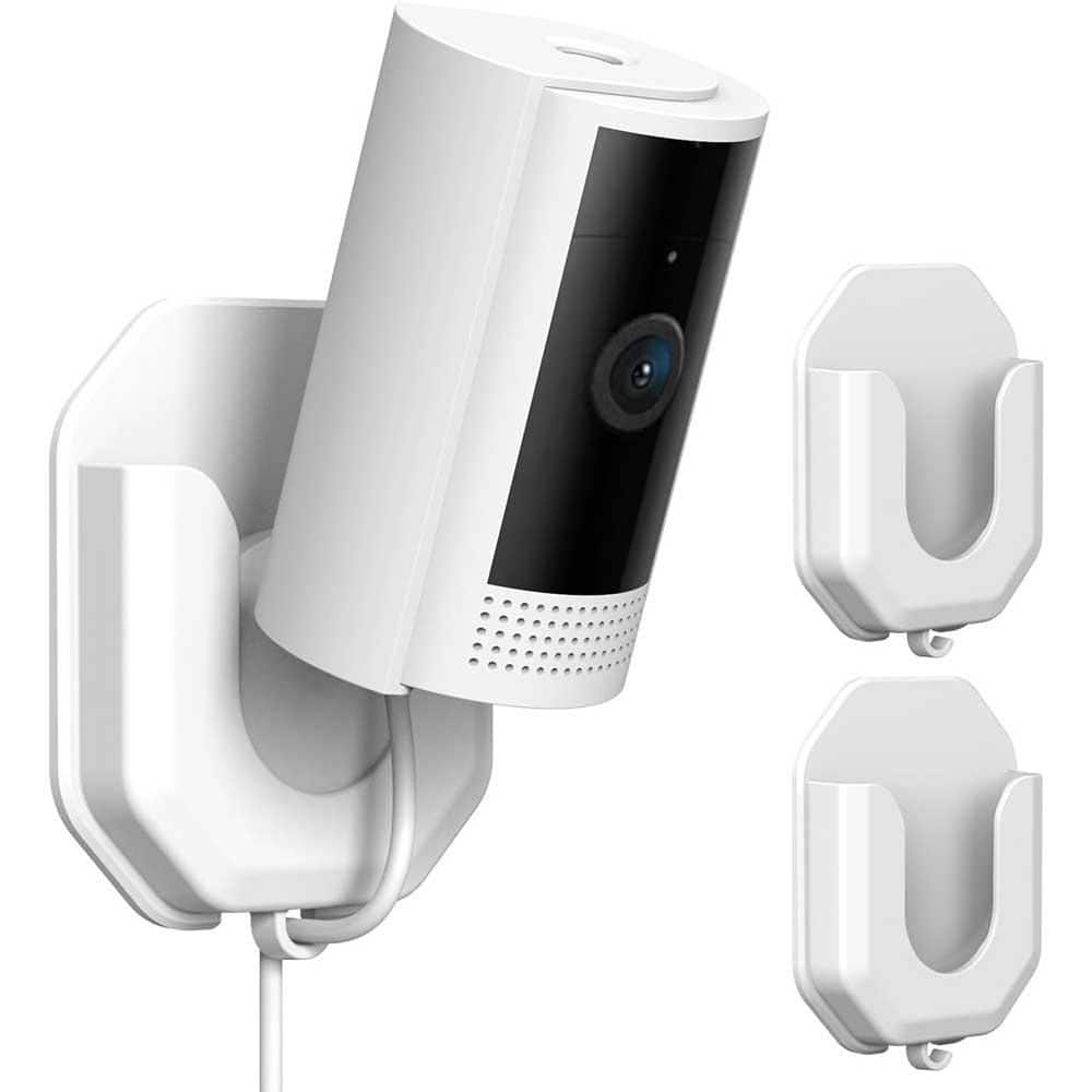 2 Pack Adhesive Wall Mount Bracket for Indoor and Outdoor Cameras