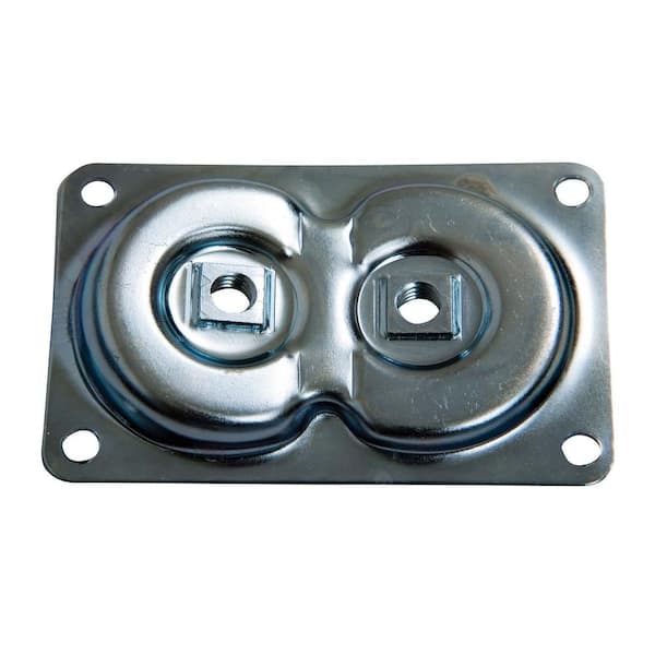 Waddell Silver Dual Top Plate Hardware