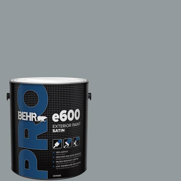BEHR PRO 1 gal. #720F-4 Stone Fence Satin Exterior Paint