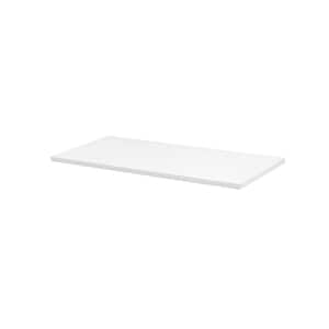 31 in. x 3/4 in. x 12 in. Lite Shelf in White