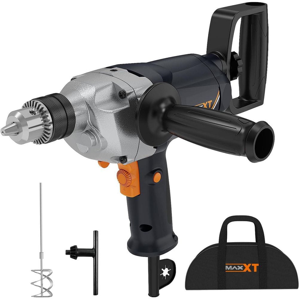 Drill Mixer Set with Spade Handle Electric Corded Mixing Drill Machine 9 A 