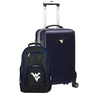 West Virginia Mountaineers Deluxe 2-Piece Backpack and Carry-On Set