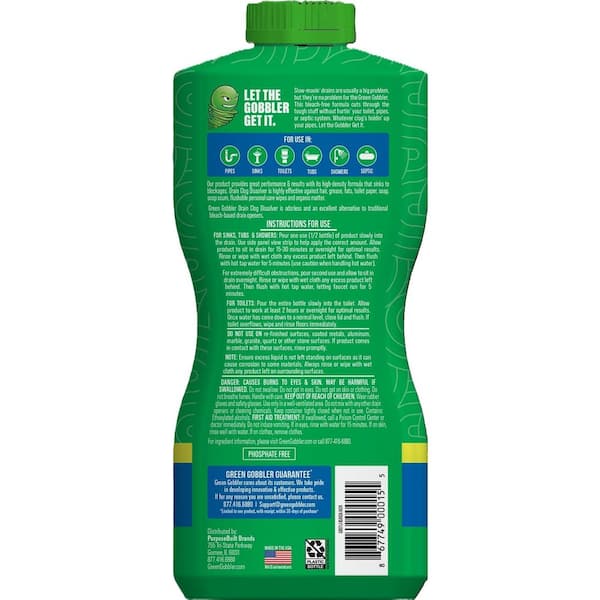 31 oz. Drain and Toilet Clog Dissolver and Remover Premeasured Applications