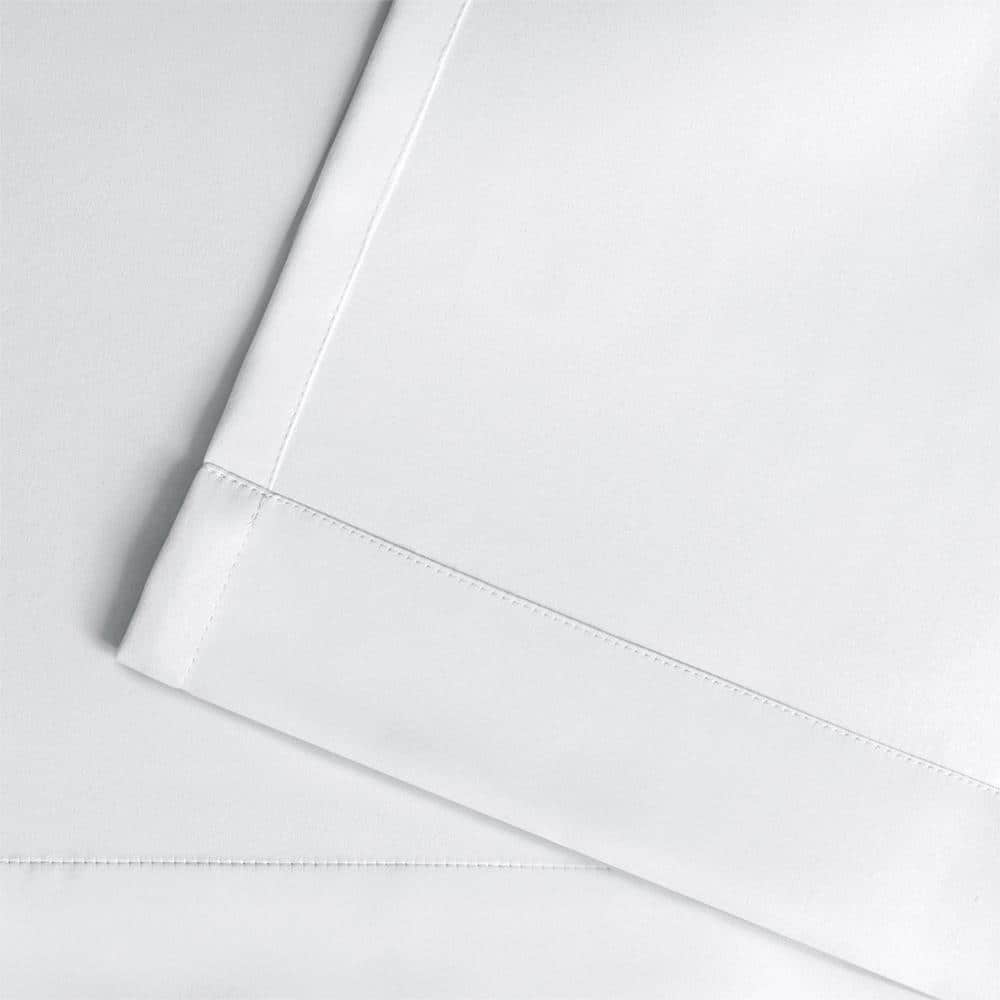 Winter White Polyester Blackout Grommet Kids Curtain Panels