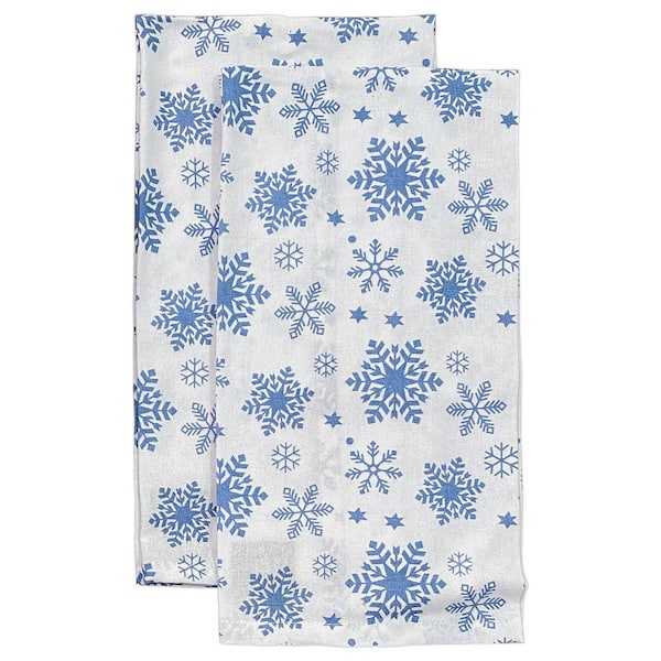 Sur La Table Snowflake Kitchen Towel & Potholder Set