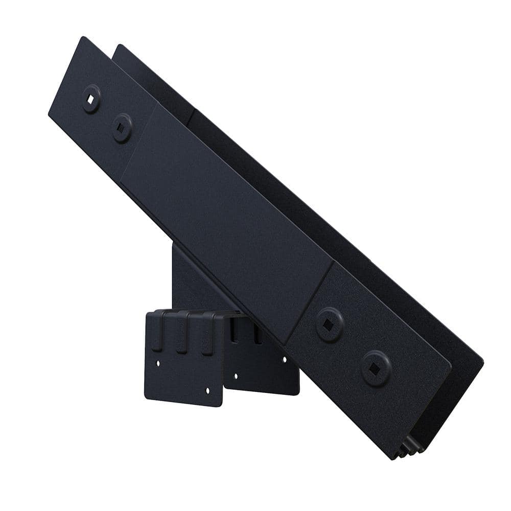Powder Coated Steel Stair Riser (Stringer) Connector in Matte Black for 7-Step Stair Risers price history on PriceWatchPro