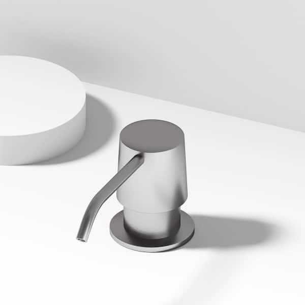 12 oz. Kitchen Soap Dispenser in Stainless Steel