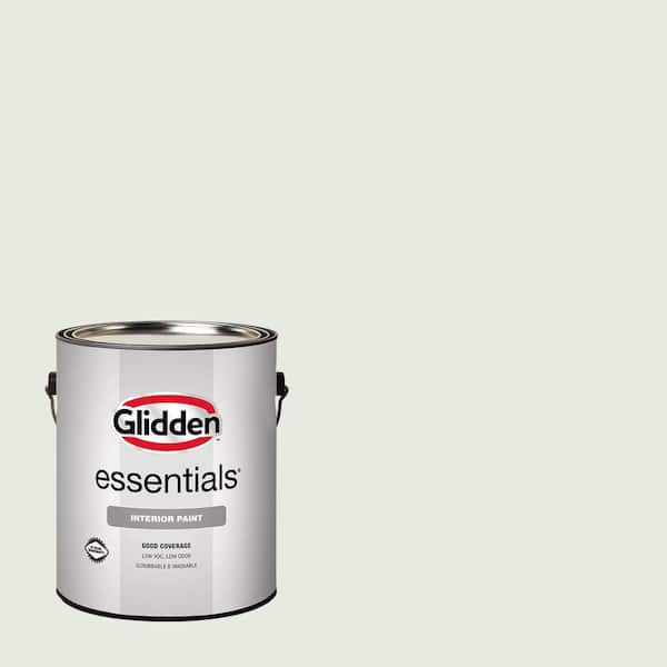Glidden Essentials 1 gal. PPG1134-1 Hydrangea Floret Flat Interior Paint