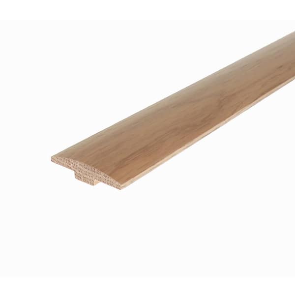 Solid Hardwood Karan 0.28 in. T x 2 in. W x 78 in. L T-Mold