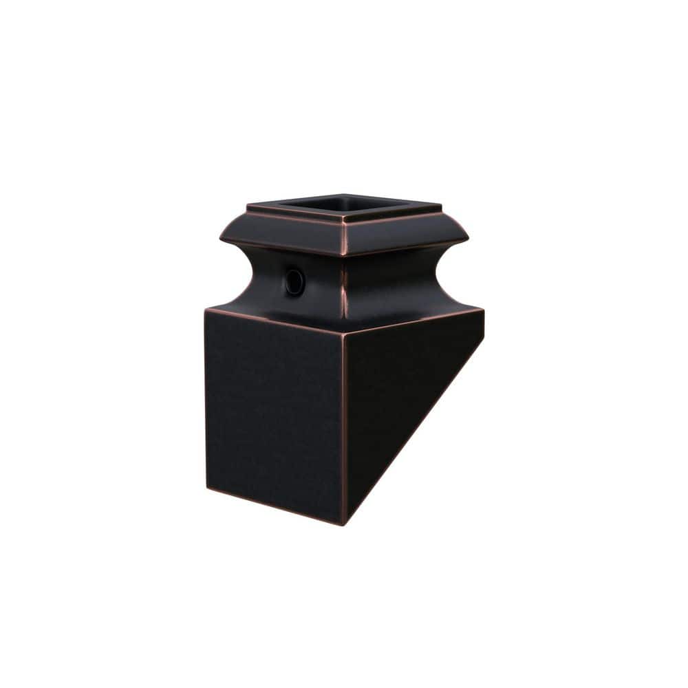 Stair Parts 1/2 in. Oil Rubbed Copper Angled Metal Shoe for Stair Remodel price history on PriceWatchPro