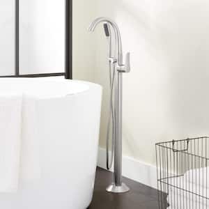 Provincetown Single-Handle Freestanding Tub Faucet with Hand Shower in Chrome