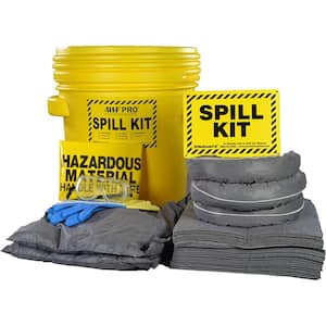 20 Gal. Universal Spill Kit, Pro Grade 25 Gal. Absorption (55-Piece)