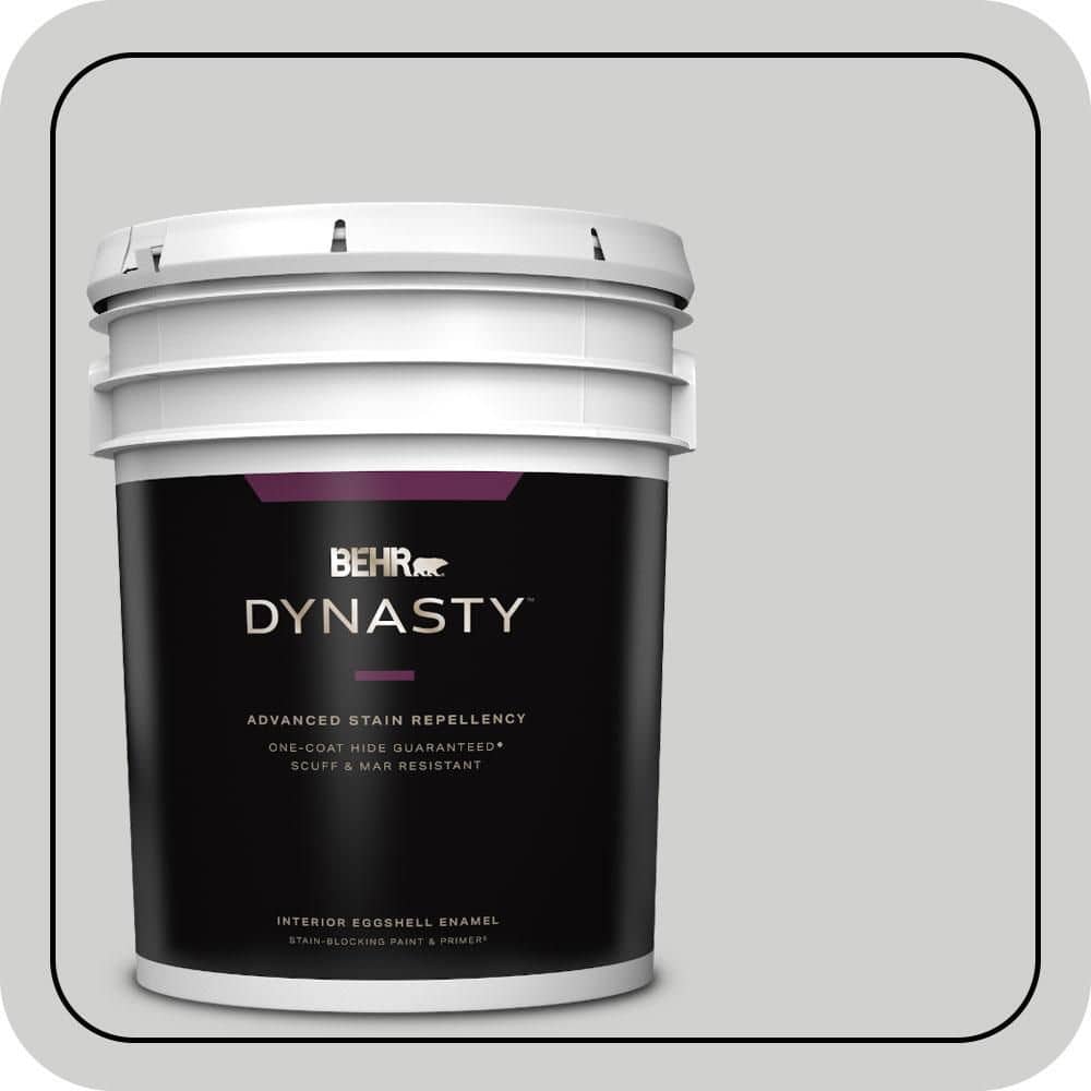 5 gal. #N520-1 White Metal Eggshell Enamel Interior Stain-Blocking Paint & Primer price history on PriceWatchPro