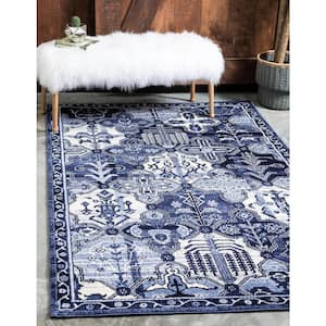 La Jolla Cathedral Blue 10' 0 x 14' 0 Area Rug