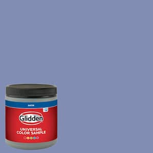 8 oz. PPG1167-5 Skysail Blue Satin Interior Paint Sample