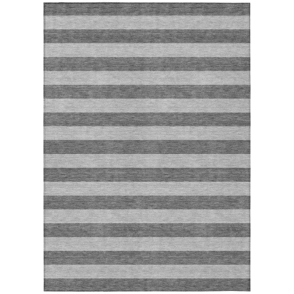 Addison Rugs Chantille ACN530 Granite 9 ft. x 12 ft. Machine Washable