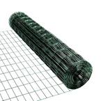 0.14 in. x 4 ft. x 50 ft. 16-Gauge Green PVC-Coated Steel Welded Wire Garden Fencing