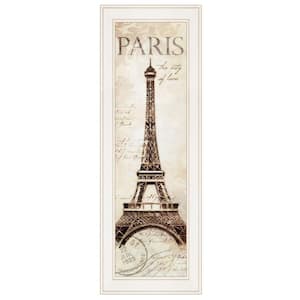 Paris Panel by Unknown 1 Piece Framed Graphic Print Country Art Print 23 in. x 8 in. .