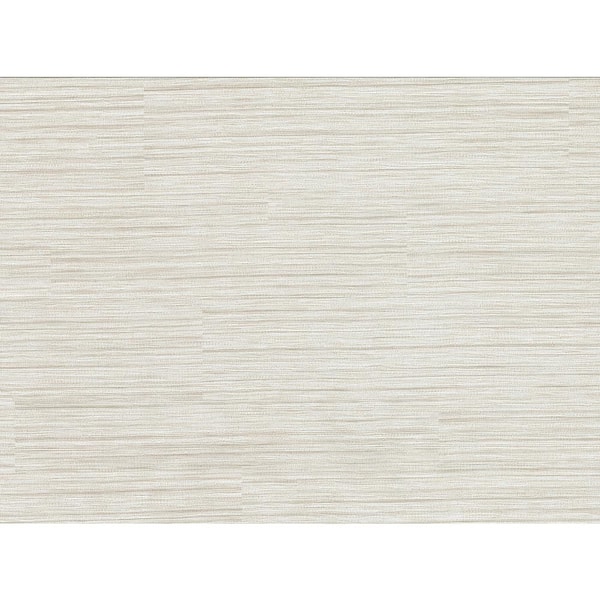 Tyrell Bone Faux Grasscloth Vinyl Strippable Wallpaper (Covers 60.8 sq. ft.)