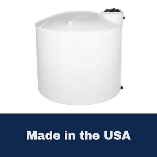 VPC 2500 Gal. White Polyethylene Vertical Storage Tank (12.51 lbs