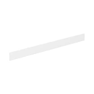 Laramie 6 in. W x 96 in. H Cabinet Filler in Painted Bright White