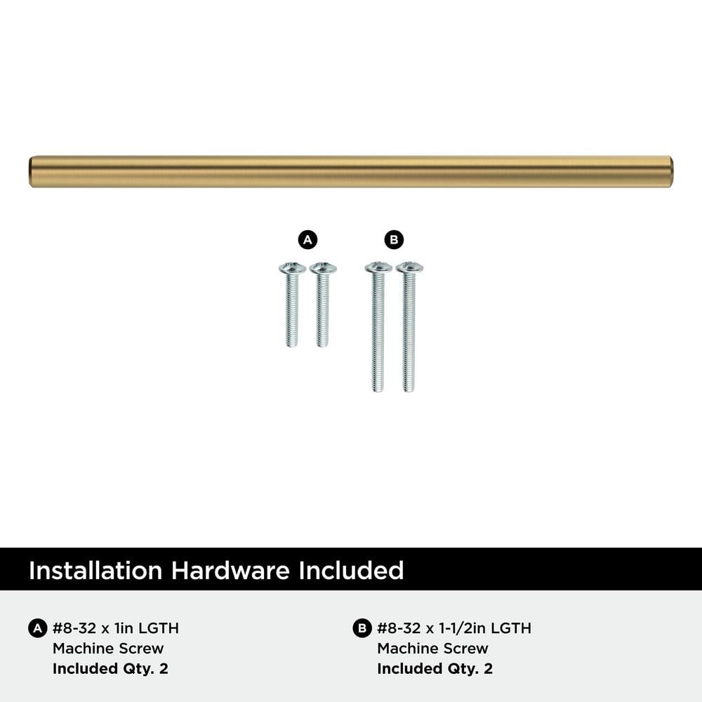 Champagne Bronze 7-Inch Bar Cabinet Pull