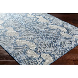 Ravello Blue Doormat 2 ft. x 3 ft. Indoor/Outdoor Area Rug