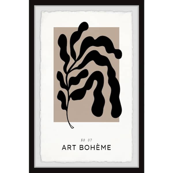 Unbranded "No 07 Art Boheme" by Marmont Hill Framed Nature Art Print 12 in. x 8 in.