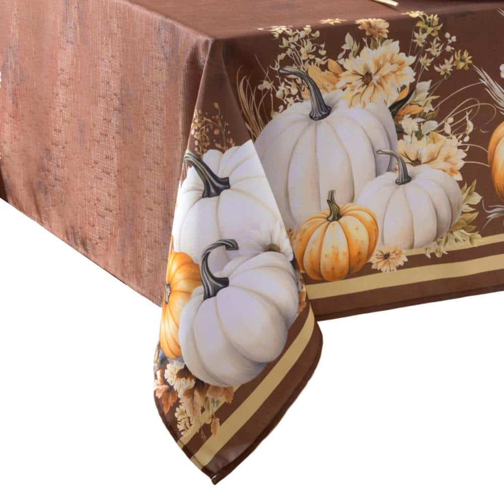 "Wheatland Harvest Fall Rectangle Tablecloth, Multicolor - 60""W x 84""L" price history on PriceWatchPro