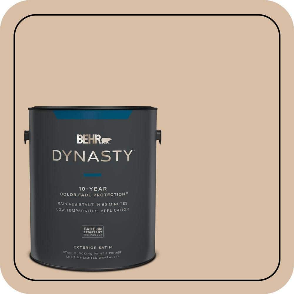 1 gal. #S240-3 Ash Blonde Satin Enamel Exterior Stain-Blocking Paint & Primer price history on PriceWatchPro