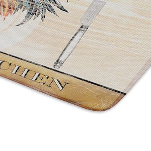 Farm Stand Rooster Rectangle Kitchen Mat 22in.x 35in.