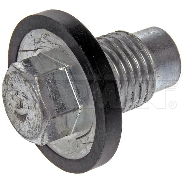 Autograde Oil Drain Plug Pilot Point Molded Gasket M14-1.50, Head Size 13mm (10-pack)
