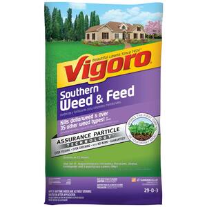 32 lbs. 10,000 sq. ft. Weed and Feed Weed Killer Plus Lawn Fertilizer for Southern Grass Types