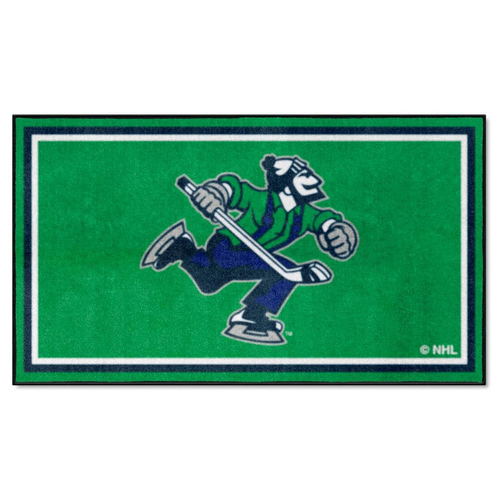 FANMATS Vancouver Canucks 3ft. x 5ft. Plush Area Rug 38705 The Home Depot