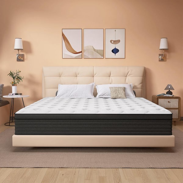 CHEVNI Comfortable King Medium Memory Foam 10 in. Bed-in-a-Box Mattress