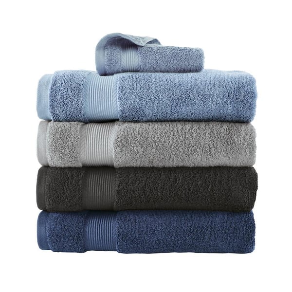 My Pillow Towels That Work 6 Piece Bath Towel Set - Navy Blue - Dutch Goat