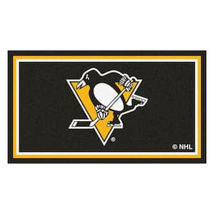 NHL - Pittsburgh Penguins 3 ft. x 5 ft. Ultra Plush Area Rug