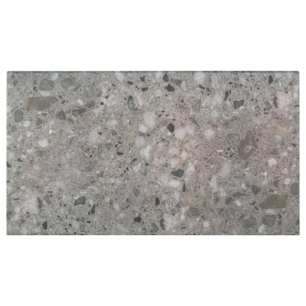 Terrazo Gris 2 cm x 13 in. x 24 in. Matte Porcelain Stone Look Pool Coping (26-Pieces / 56.33 sq. ft. / Pallet ) price history on PriceWatchPro
