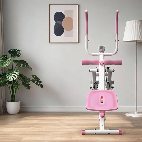 LIVACA Step Machine with 2-in-1 Stair Stepper and Ab Workout