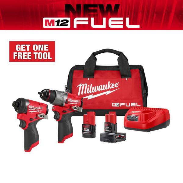 ミルウォーキー 最新インパクトmilwaukeeM12 FUEL GEN3セット-