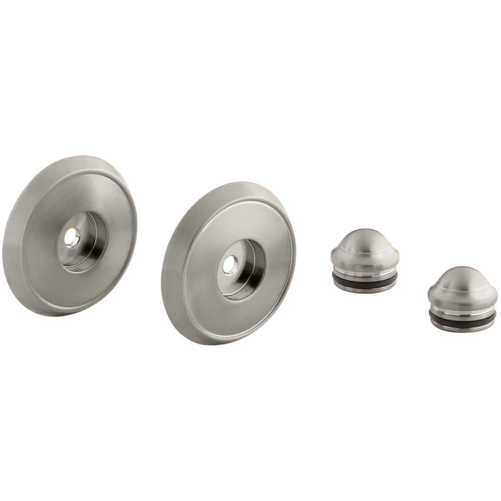 Kohler Fortebancroft Single Handle Slide Bar Trim Kit In Vibrant Brushed Nickel Valve Not 4357