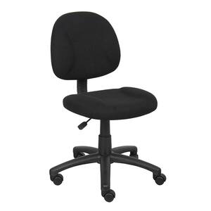 Boss Office Products B305 Posture Task Chair Without Arms in Black for sale online 