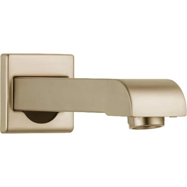 Reviews for Delta Gold Non-Diverter Tub Spout in Champagne Bronze | Pg ...