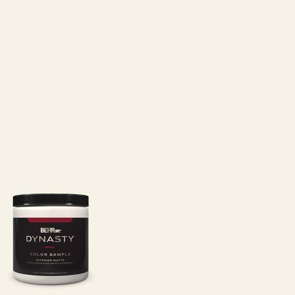 BEHR DYNASTY 8 oz. #ECC-11-2 Daisy Field Matte Stain-Blocking Interior/Exterior Paint and Primer Sample