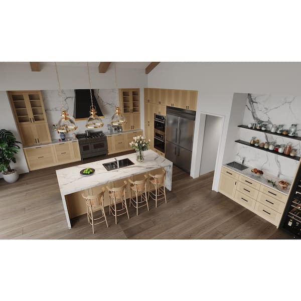 Lancaster Shaker Assembled 36 in. x 34.5 in. x 24 in. Base Lazy Susan Cabinet in White Lancaster Shaker Assembled 36 in. x 34.5 in. x 24 in. Base Lazy Susan Cabinet in White