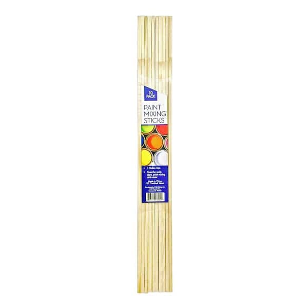Unbranded 1 Gal. Paint Mixing Craft Sticks (10-Pack)