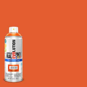 Evolution Acrylic 10.9 oz. Gloss Pure Orange, Water Base Spray Paint