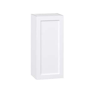 Mancos Bright White Shaker Assembled Wall Kitchen Cabinet (18 in. W x 40 in. H x 14 in. D)