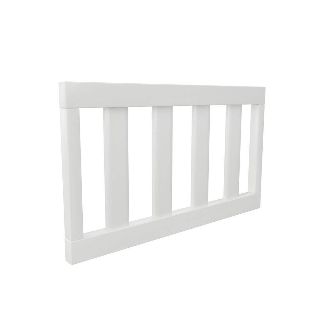 BABY RELAX Lacey White Wood Toddler Rail DE00230 - The Home Depot